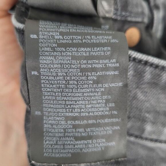 G-Star Raw 3301 Size 32 Straight Tapered Jeans Stretch Black - Picture 11 of 12